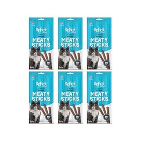 Reflex Plus Meaty Sticks Somonlu 3x5 gr 6 Adet Kedi Ödül Maması