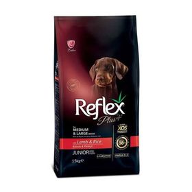Reflex Plus Medium Orta Irk Kuzu Etli Junior Yavru 15 kg Köpek Maması