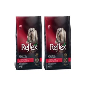 Reflex Plus Mini ve Küçük Irk Kuzulu ve Pirinçli Yetişkin 2x8 kg Kuru Köpek Maması