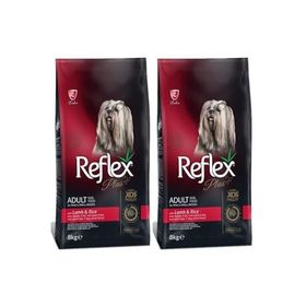 Reflex Plus Mini ve Küçük Irk Kuzulu ve Pirinçli Yetişkin 2x8 kg Kuru Köpek Maması