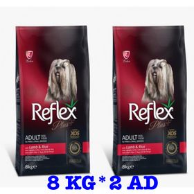 Reflex Plus Mini ve Küçük Irk Kuzulu ve Pirinçli Yetişkin 2x8 kg Kuru Köpek Maması