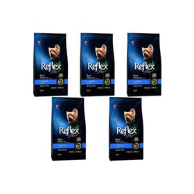 Reflex Plus Mini ve Küçük Irk Somonlu 5x3 kg Yetişkin Köpek Maması