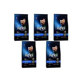 Reflex Plus Mini ve Küçük Irk Somonlu 5x3 kg Yetişkin Köpek Maması