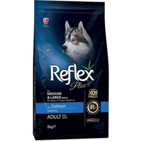 Reflex Plus Ml Breed Adult 25 14 Salmon 3 kg Köpek Maması