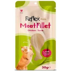 Reflex Plus Natural Tavuk Fileto 30 gr Kedi Ödül Maması