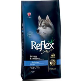 Reflex Plus Orta ve Büyük Irk Somonlu Yetişkin Özel 15 kg Kuru Köpek Maması