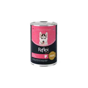 Reflex Plus Parça Kuzu Etli Ezme 395 gr Yavru Köpek Konservesi