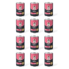 Reflex Plus Pate İçinde Kuzu Etli 395 gr 24 Adet Yavru Konserve Köpek Maması