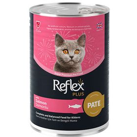 Reflex Plus Pate Kitten Somonlu 400 gr Yavru Kedi Konservesi