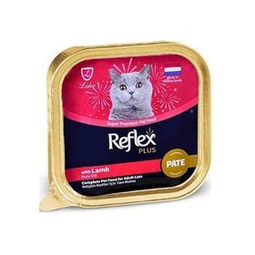 Reflex Plus Pate Kuzu Etli 85 gr Yetişkin Kedi Maması