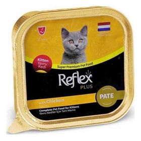 Reflex Plus Pate Tavuklu 6 x 85 gr Yavru Kedi Maması