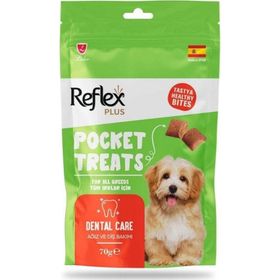 Reflex Plus Pocket Treats Ağız Ve Diş Sağlığı İçin 70 gr Köpek Ödül Maması
