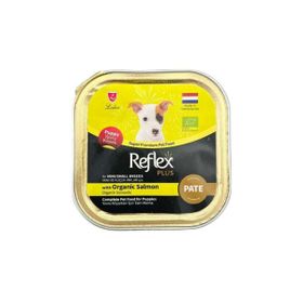 Reflex Plus Puppy Pate Organik Somonlu Küçük Irk Yavru Köpek 85 gr Yaş Maması