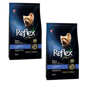 Reflex Plus Small Mini Irk Somonlu 2x3 kg Köpek Maması