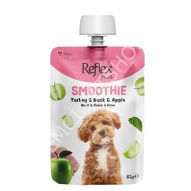 Reflex Plus Smoothie 85 gr Hindili Ördek Etli ve Elmalı Köpek Ödülü