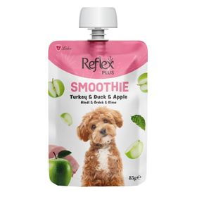Reflex Plus Smoothie 85 gr Hindili Ördek Etli ve Elmalı Köpek Ödülü