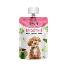 Reflex Plus Smoothie 85 gr Hindili Ördek Etli ve Elmalı Köpek Ödülü
