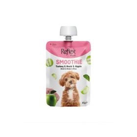 Reflex Plus Smoothie Hindi Ördek ve Elmalı 85 GR Köpek Ödül Maması