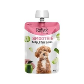 Reflex Plus Smoothie Hindi Ördek ve Elmalı 85 GR Köpek Ödül Maması