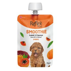 Reflex Plus Smoothie Kuzu Etli ve Papayalı 85 gr Yavru Köpek Sıvı Ödülü