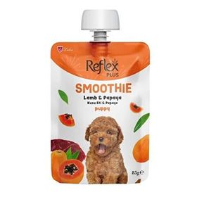 Reflex Plus Smoothie Kuzu Etli ve Papayalı 85 gr Yavru Köpek Sıvı Ödülü