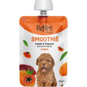 Reflex Plus Smoothie Kuzu Etli ve Papayalı 85 gr Yavru Köpek Sıvı Ödülü
