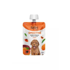 Reflex Plus Smoothie Kuzu Etli ve Papayalı Yavru 85 gr Köpek Ödül Maması