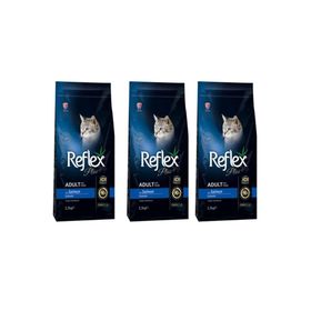 Reflex Plus Somon Balıklı Yetişkin Özel 3x1.5 kg Kedi Maması