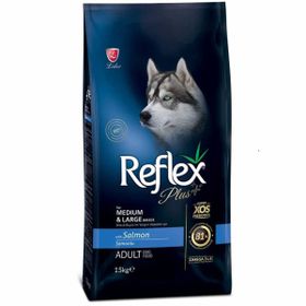 Reflex Plus Somonlu 15 kg Orta ve Büyük Irk Yetişkin Köpek Maması