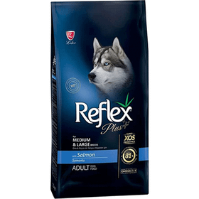 Reflex Plus Somonlu Büyük ve Orta Irk 1 kg Açık Köpek Maması