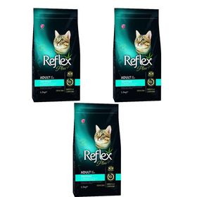 Reflex Plus Somonlu Kısırlaştırılmış Yetişkin 3x1.5 kg Kedi Maması