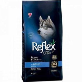 Reflex Plus Somonlu Orta ve Büyük Irk 3 kg Yetişkin Köpek Maması