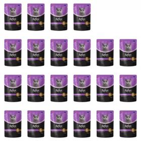 Reflex Plus Somonlu ve Ton Balıklı Yetişkin Yaş 22x85 gr Kedi Mama