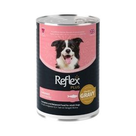 Reflex Plus Sos İçinde Somonlu 400 gr Yetişkin Köpek Konserve Maması