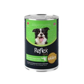 Reflex Plus Soslu Balıklı Patatesli 400 gr Köpek Konservesi