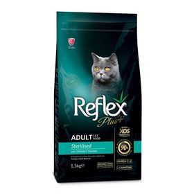 Reflex Plus Sterilised Tavuklu Kısırlaştırılmış Kedi Maması 1.5 kg x 2