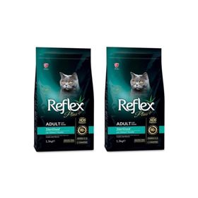 Reflex Plus Sterilised Tavuklu Kısırlaştırılmış Kedi Maması 1.5 kg x 2