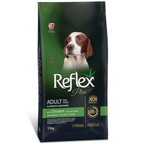 Reflex Plus Tavuk Etli 15 kg Orta ve Büyük Irk Köpek Maması