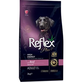 Reflex Plus Yüksek Aktiviteli Dana Etli 3 kg Yetişkin Köpek Maması