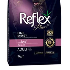 Reflex Plus Yüksek Aktiviteli Dana Etli 3 kg Yetişkin Köpek Maması