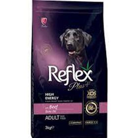 Reflex Plus Yüksek Aktiviteli Dana Etli 3x3 kg Yetişkin Köpek Maması