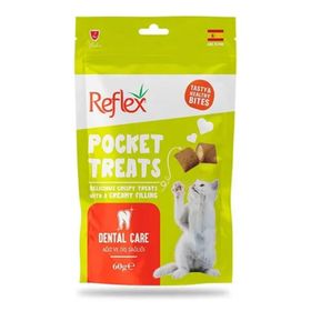 Reflex Pocket Treats Ağız ve Diş Sağlığı İçin 60 gr Kedi Ödül Maması