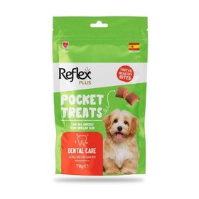 Reflex Pocket Treats / Ağız ve Diş Sağlığı İçin 70 gr Köpek Ödül Maması