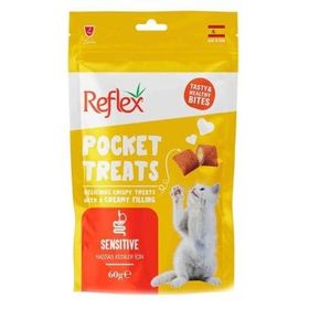 Reflex Pocket Treats Sensitive 60 gr Kedi Ödülü