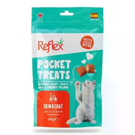 Reflex Pocket Treats Skin and Coat 60 gr Kedi Ödül Maması