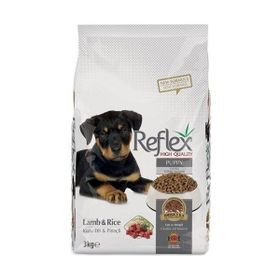 Reflex Puppy Kuzu Etli ve Pirinçli 3 kg Yavru Köpek Maması