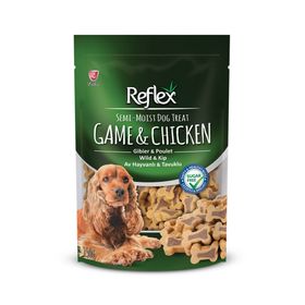 Reflex Semi Moist Av Hayvanlı Tavuklu 2x150 gr Köpek Ödülü