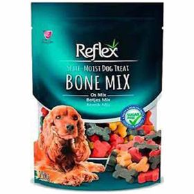 Reflex Semi Moist Bone Kemik Mix Yumuşak Çiğnemelik 5x150 gr Köpek Ödülü