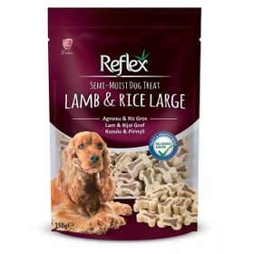 Reflex Semi Moist Kuzulu ve Pirinçli Yarı Yumuşak 150 GR Köpek Ödül Maması