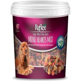 Reflex Semi-Moist Mini Hearts Mix 500 gr Köpek Ödül Maması